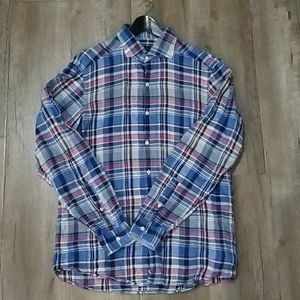 Mens Zegna linen shirt